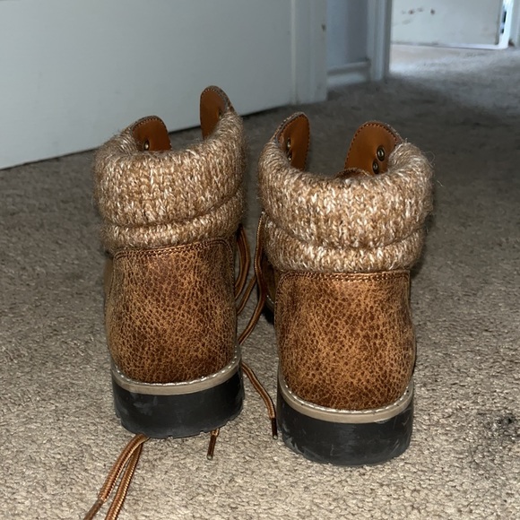 Cliffs brown ankle hiking boots - size 8 womens - Picture 3 of 8